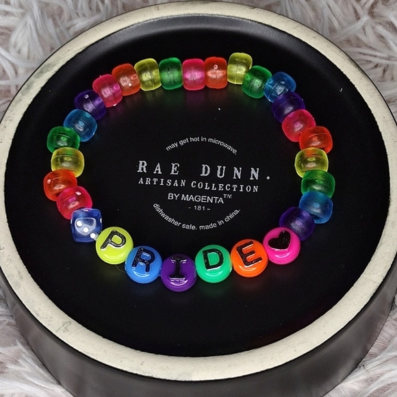 PRIDE♥️ Rainbow Fog Kandi Bracelet - Picture 3 of 4